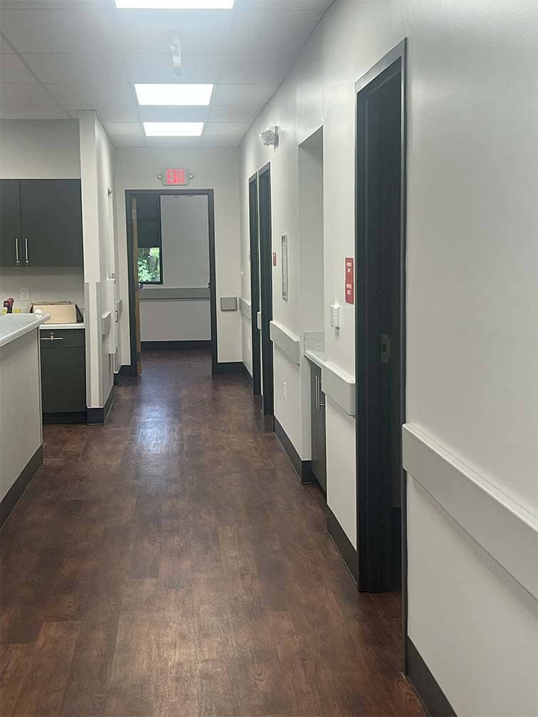 interior of medical office building